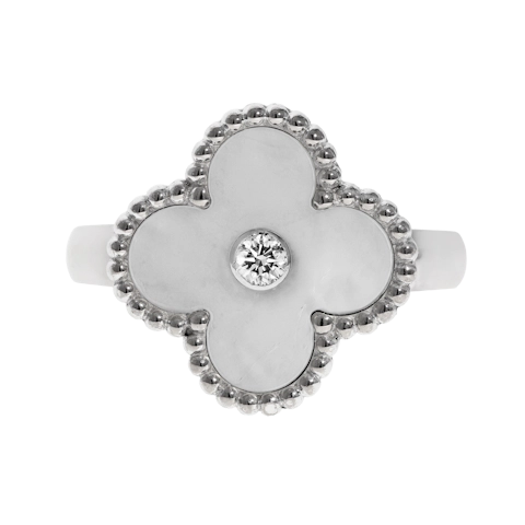 Image #1 Vintage Alhambra Ring - Size 51