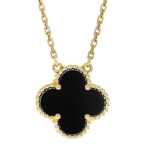 Image #1 Vintage Alhambra Pendant Necklace