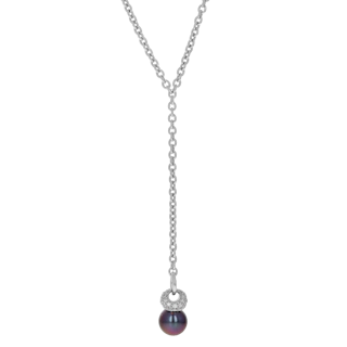 Image #1 Classic Pearl Pendant Necklace