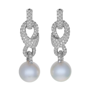 Image #1 Desmos South Sea Pearl Earrings