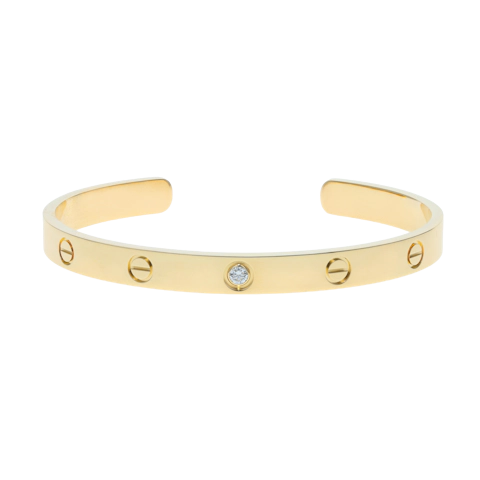 Image #1 Love Cuff Bracelet - Size 19