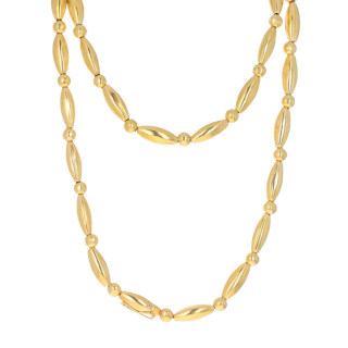 Image #1 Long Bead Necklace