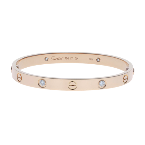 Image #1 Love Bangle Bracelet - Size 17