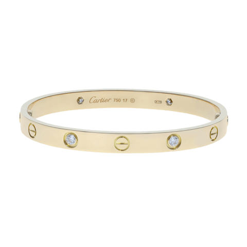 Image #1 Love Bangle Bracelet - Size 17