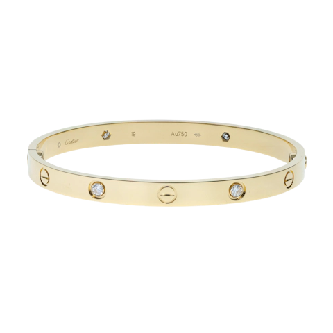 Image #1 Love Bangle Bracelet - Size 19