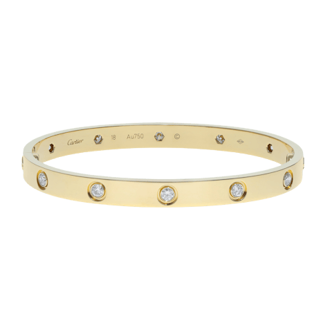 Image #1 Love Bangle Bracelet - Size 18