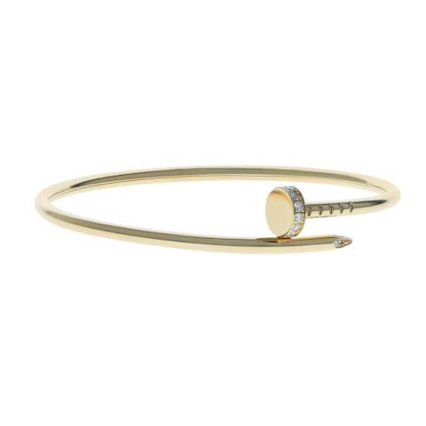 Image #1 Juste Un Clou Small Model Bangle Bracelet - Size 15