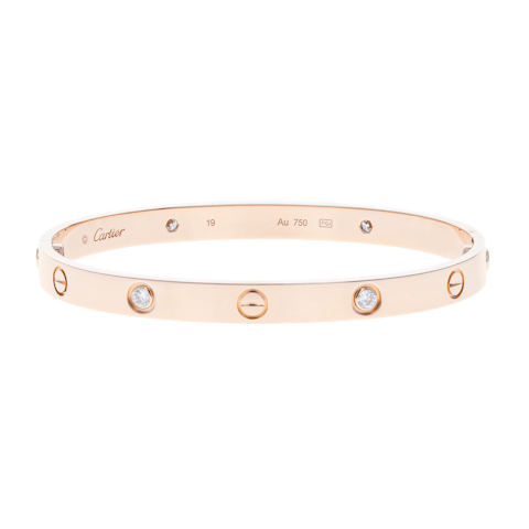 Image #1 Love Bangle Bracelet - Size 19