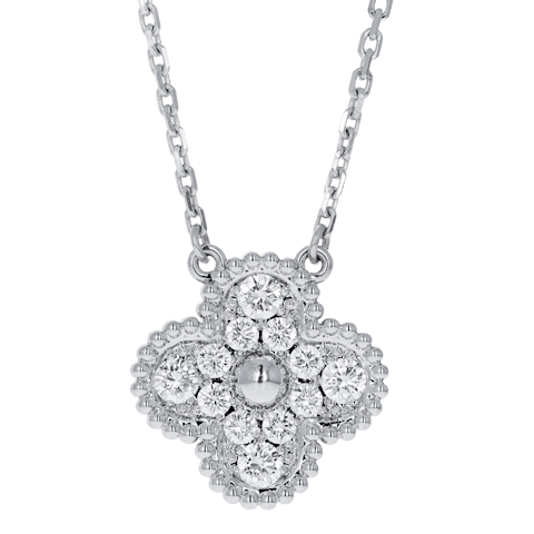 Image #1 Vintage Alhambra Pendant Necklace