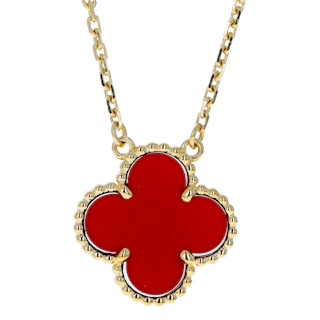 Image #1 Vintage Alhambra Pendant Necklace