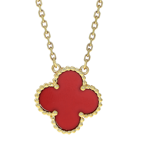 Image #1 Vintage Alhambra Pendant Necklace