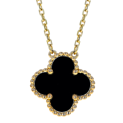 Image #1 Vintage Alhambra Pendant Necklace