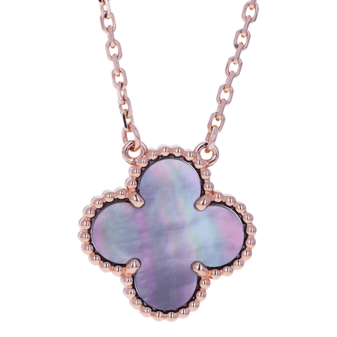 Image #1 Vintage Alhambra Pendant Necklace