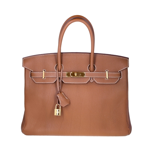 Image #1 Togo Birkin 35 Gold