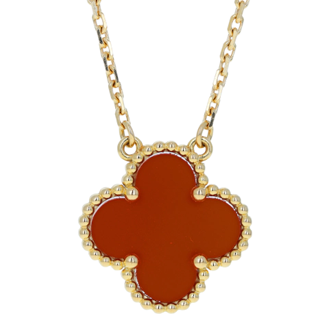 Image #1 Vintage Alhambra Pendant Necklace