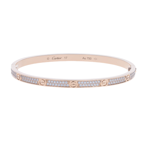 Image #1 Love Bangle Bracelet - Size 17