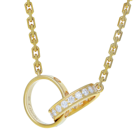 Image #1 Love Interlinked Pendant Necklace