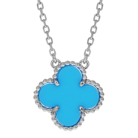 Image #1 Vintage Alhambra Pendant Necklace