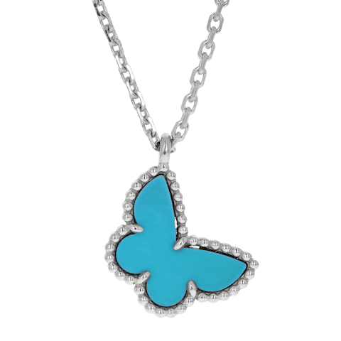 Image #1 Sweet Butterfly Pendant Necklace