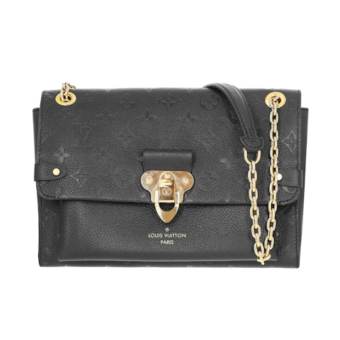 Image #1 Monogram Empreinte Vavin Handbag PM Black