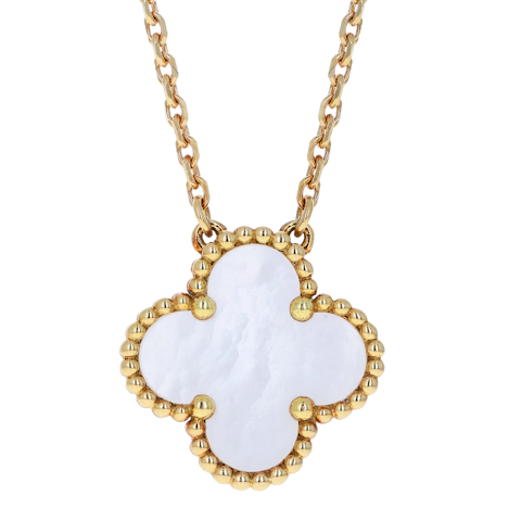 Image #1 Vintage Alhambra Pendant Necklace