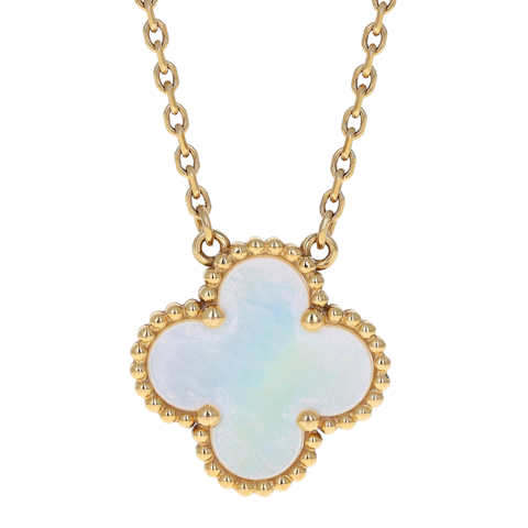 Image #1 Vintage Alhambra Pendant Necklace