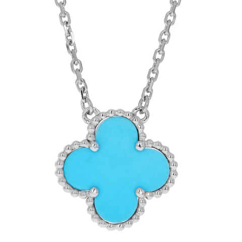 Image #1 Vintage Alhambra Pendant Necklace