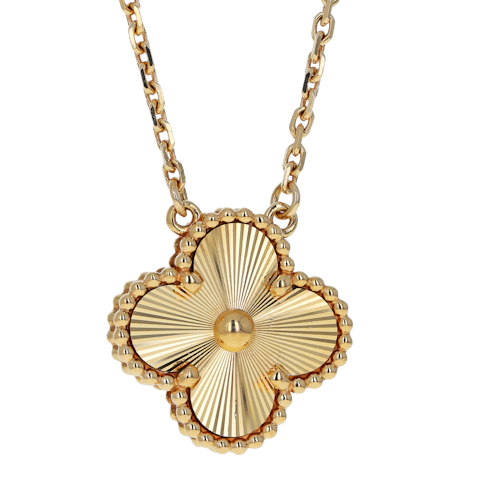 Image #1 Vintage Alhambra Pendant Necklace