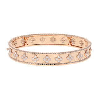 Image #1 Perlee Diamond Bangle Bracelet