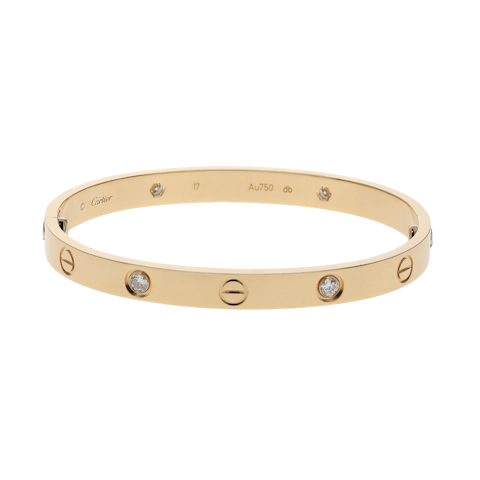 Image #1 Love Bangle Bracelet - Size 17