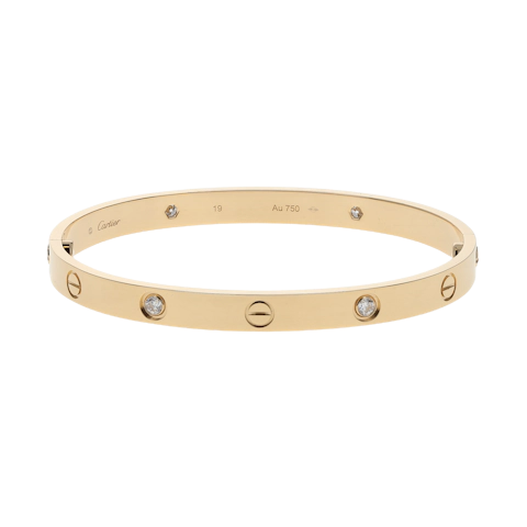 Image #1 Love Bangle Bracelet - Size 19