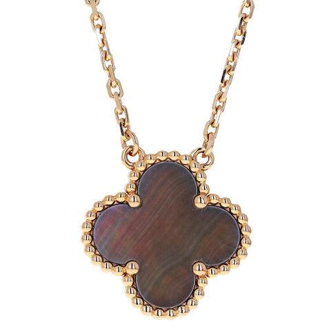 Image #1 Vintage Alhambra Pendant Necklace