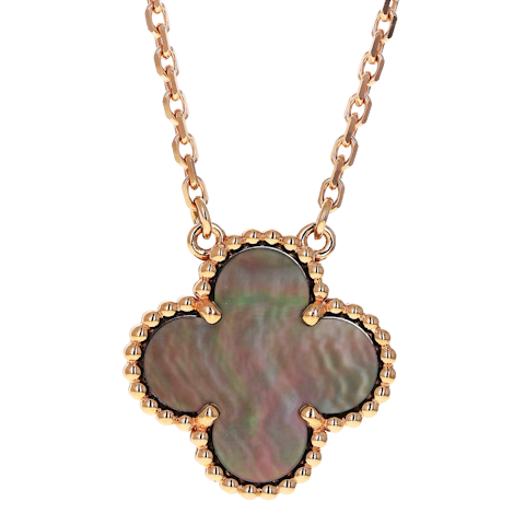 Image #1 Vintage Alhambra Pendant Necklace