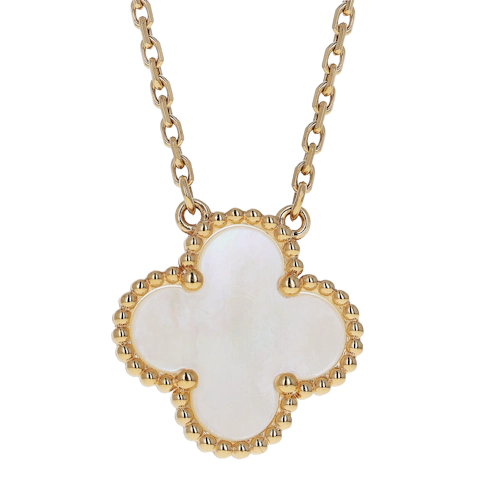 Image #1 Vintage Alhambra Pendant Necklace