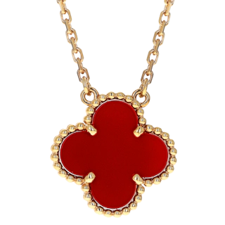 Image #1 Vintage Alhambra Pendant Necklace