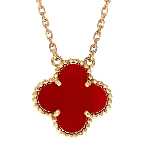 Image #1 Vintage Alhambra Pendant Necklace