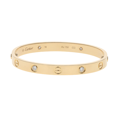 Image #1 Love Bangle Bracelet - Size 16