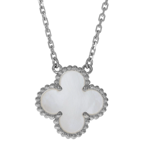 Image #1 Vintage Alhambra Pendant Necklace