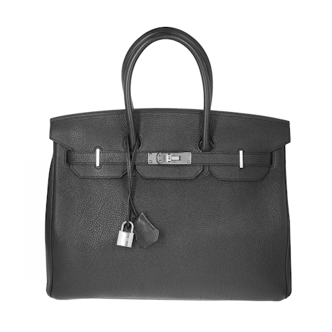 Image #1 Togo Birkin 50 Black