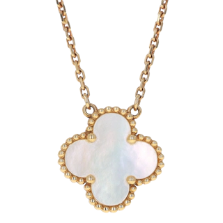 Image #1 Vintage Alhambra Pendant Necklace