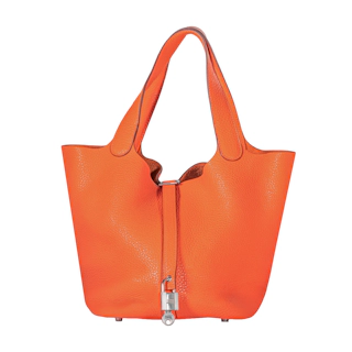 Image #1 Clemence Picotin Lock Bag PM Orange