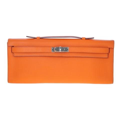 Image #1 Swift Kelly Cut Pochette Orange