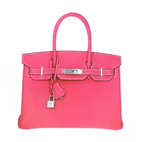 Image #1 Epsom Birkin 30 Rose Tyrien