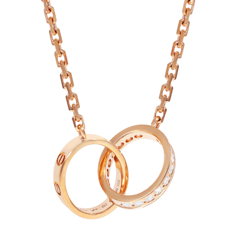 Vertical Love Pendant