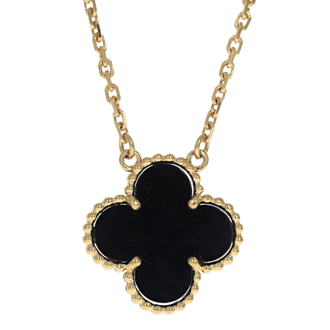 Image #1 Vintage Alhambra Pendant Necklace