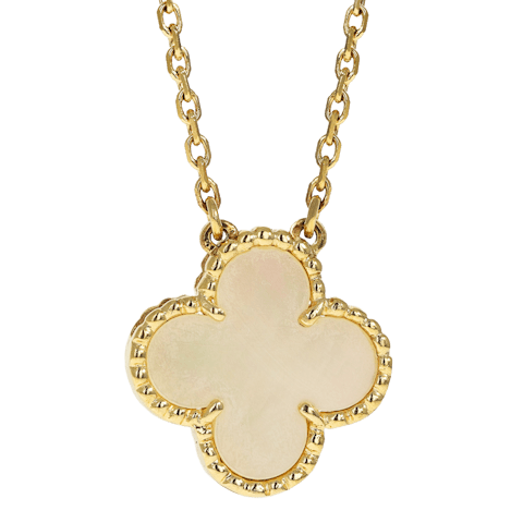 Image #1 Vintage Alhambra Pendant Necklace