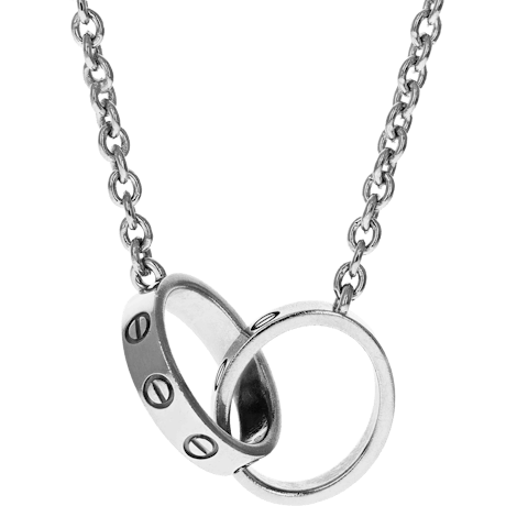 Vertical Love Pendant