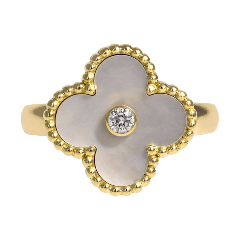 Vertical Vintage Alhambra Ring