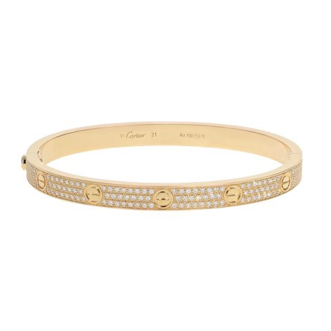 Image #1 Love Bangle Bracelet - Size 21