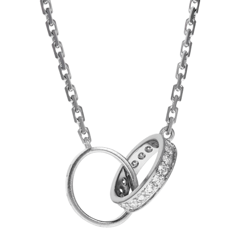 Vertical Love Pendant